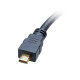 Akasa AK-CBHD09-25BK cable HDMI 0,25 m HDMI tipo D (Micro) HDMI tipo A (Estándar) Negro