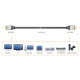 j5create JDC52-N Cable Ultra HD 4K HDMI™
