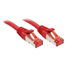 Lindy Cat.6 S/FTP 1m cable de red Rojo Cat6 S/FTP (S-STP)