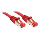 Lindy Cat.6 S/FTP 1m cable de red Rojo Cat6 S/FTP (S-STP)