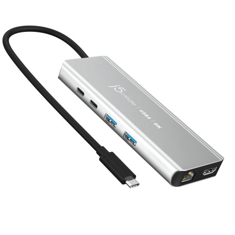 j5create JCD403-N Concentrador de múltiples puertos USB4® de 8K