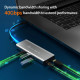 j5create JCD403-N Concentrador de múltiples puertos USB4® de 8K