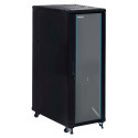 Phasak Armario Rack PRO 19'' 47U 800 x 1000 negro con ventilación - PHO 8147 (desmontado)