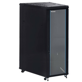Phasak Armario Rack PRO 19'' 42U 600 x 1000 negro con ventilación - PHO 6142 (desmontado)