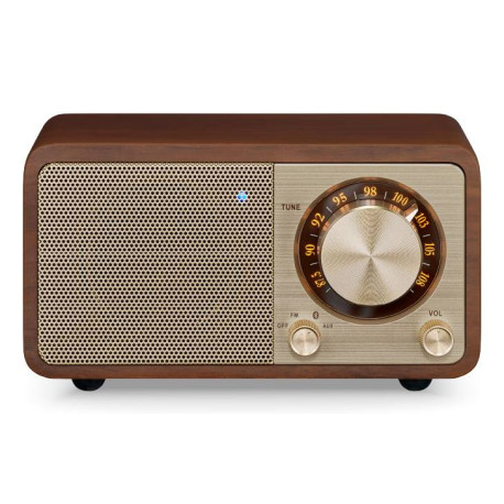 Sangean WR-7 PLUS Personal Analógica Nuez