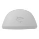 White Shark GRAPHENE-W ratón Universal Ambidextro USB Type-A + PS/2 Óptico 12400 DPI