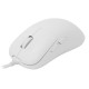 White Shark GRAPHENE-W ratón Universal Ambidextro USB Type-A + PS/2 Óptico 12400 DPI