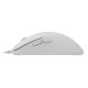 White Shark GRAPHENE-W ratón Universal Ambidextro USB Type-A + PS/2 Óptico 12400 DPI