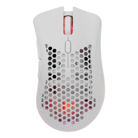 White Shark LIONEL ratón Juego Ambidextro Bluetooth Óptico 10000 DPI
