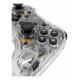 White Shark LEGION Transparente Bluetooth/USB Gamepad Analógico/Digital Android, PC