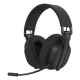 White Shark FIRECREST Auriculares Inalámbrico y alámbrico Diadema Juego USB Tipo C Bluetooth Negro