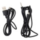 White Shark FIRECREST Auriculares Inalámbrico y alámbrico Diadema Juego USB Tipo C Bluetooth Negro