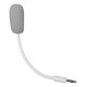 White Shark FIRECREST Auriculares Inalámbrico y alámbrico Diadema Juego USB Tipo C Bluetooth Blanco, Gris