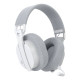 White Shark FIRECREST Auriculares Inalámbrico y alámbrico Diadema Juego USB Tipo C Bluetooth Blanco, Gris