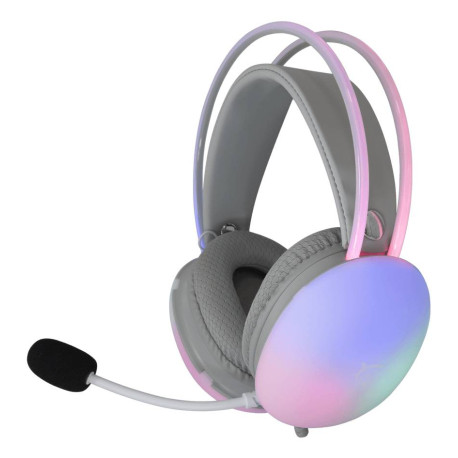 White Shark FIREFLY Auriculares Alámbrico Diadema Juego USB tipo A Blanco