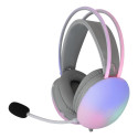 White Shark FIREFLY Auriculares Alámbrico Diadema Juego USB tipo A Blanco