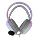 White Shark FIREFLY Auriculares Alámbrico Diadema Juego USB tipo A Blanco