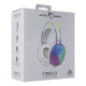 White Shark FIREFLY Auriculares Alámbrico Diadema Juego USB tipo A Blanco