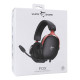 White Shark FOX Auriculares Alámbrico Diadema Juego Negro, Rojo