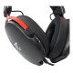 White Shark FOX Auriculares Alámbrico Diadema Juego Negro, Rojo