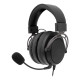 White Shark GORILLA Auriculares Alámbrico Diadema Juego Gris, Negro