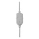 White Shark SPARROW Auriculares Alámbrico Diadema USB Tipo C Blanco