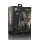 White Shark WOLF auricular y casco Auriculares Alámbrico Juego Negro