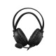 White Shark WOLF auricular y casco Auriculares Alámbrico Juego Negro
