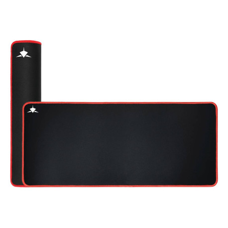White Shark RED KNIGHT XL Alfombrilla de ratón para juegos Negro, Rojo