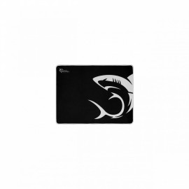 White Shark SHARK L Alfombrilla de ratón para juegos Negro, Blanco