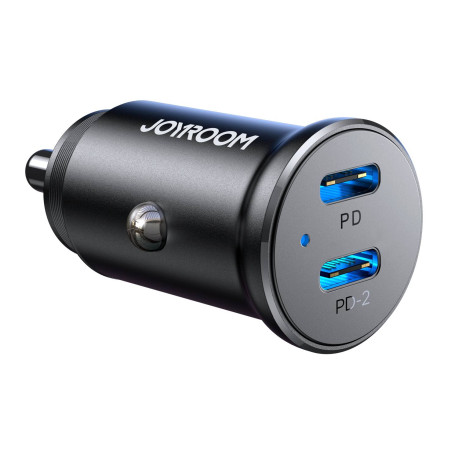 JOYROOM CCN06 cargador de dispositivo móvil Universal Negro Encendedor de cigarrillos Auto