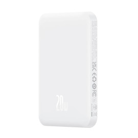 Baseus 6932172636210 batería externa Polímero de litio 5000 mAh Blanco