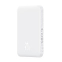 Baseus 6932172636210 batería externa Polímero de litio 5000 mAh Blanco