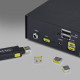 StarTech.com Llave de Bloqueo USB-A - 4 Tapones Antipolvo USB-A con Pestillo