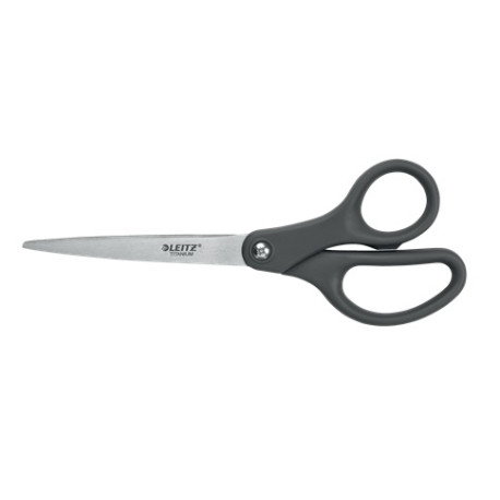 TIJERAS TITANIO 180 MM (BLÍSTER CARTÓN), GRIS OSCURO LEITZ 54210089