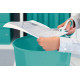 Leitz WOW Tijeras de oficina Corte recto Azul, Blanco