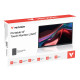 Verbatim 32088 monitor o TV portátil Monitor portátil Negro 35,6 cm (14'') LED 1920 x 1080 Pixeles