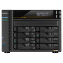 Asustor LOCKERSTOR 8 Gen3 NAS Escritorio AMD Ryzen V3C14 16 GB DDR5 ADM Negro