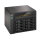 Asustor LOCKERSTOR 8 Gen3 NAS Escritorio AMD Ryzen V3C14 16 GB DDR5 ADM Negro