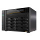 Asustor LOCKERSTOR 8 Gen3 NAS Escritorio AMD Ryzen V3C14 16 GB DDR5 ADM Negro