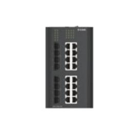 D-Link DIS-310G-24X switch Gestionado L2/L3 Gigabit Ethernet (10/100/1000) DIN rail Negro