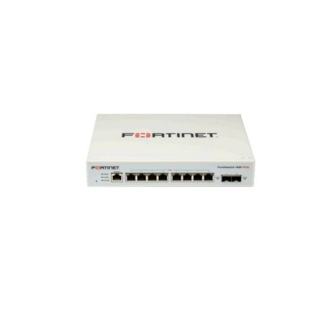 Fortinet FortiSwitch 108F-POE Gestionado L2+ Gigabit Ethernet (10/100/1000) Energía sobre Ethernet (PoE) Blanco