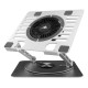 White Shark ICE-MONSTER almohadilla fría 43,9 cm (17.3'') 1200 RPM Gris