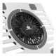 White Shark ICE-MONSTER almohadilla fría 43,9 cm (17.3'') 1200 RPM Gris