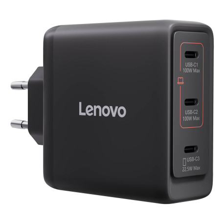 Lenovo 40AW100BEU cargador de dispositivo móvil Universal Negro Corriente alterna Interior