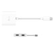 j5create JCA164 0,1 m USB Tipo C Blanco