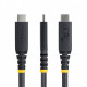 STARTECH.COM - StarTech.com CC1M40GUSB4TP cable USB USB4 Gen 3x2 1 m USB C 40 Gbit/s 240 W Negro - CC1M40GUSB4TP