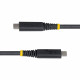 STARTECH.COM - StarTech.com CC1M40GUSB4TP cable USB USB4 Gen 3x2 1 m USB C 40 Gbit/s 240 W Negro - CC1M40GUSB4TP