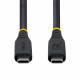 STARTECH.COM - StarTech.com CC1M40GUSB4TP cable USB USB4 Gen 3x2 1 m USB C 40 Gbit/s 240 W Negro - CC1M40GUSB4TP
