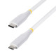 STARTECH.COM - StarTech.com CC1M40GUSB4TPW cable USB USB4 Gen 3x2 1 m USB C 40 Gbit/s 240 W Blanco - CC1M40GUSB4TPW